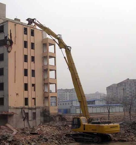 挖掘機(jī)拆樓臂，挖掘機(jī)拆樓臂廠家，挖掘機(jī)改裝拆樓臂