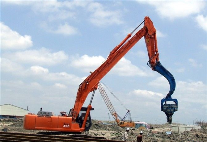 挖掘機(jī)打樁臂、打樁臂、挖掘機(jī)打樁臂廠家