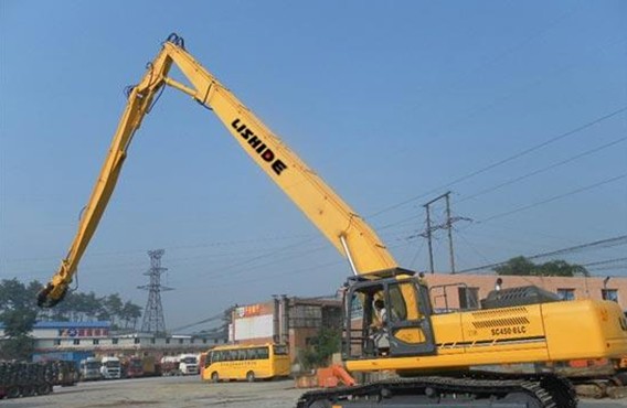 挖掘機拆樓臂、三段式加長臂、挖掘機拆樓臂廠家