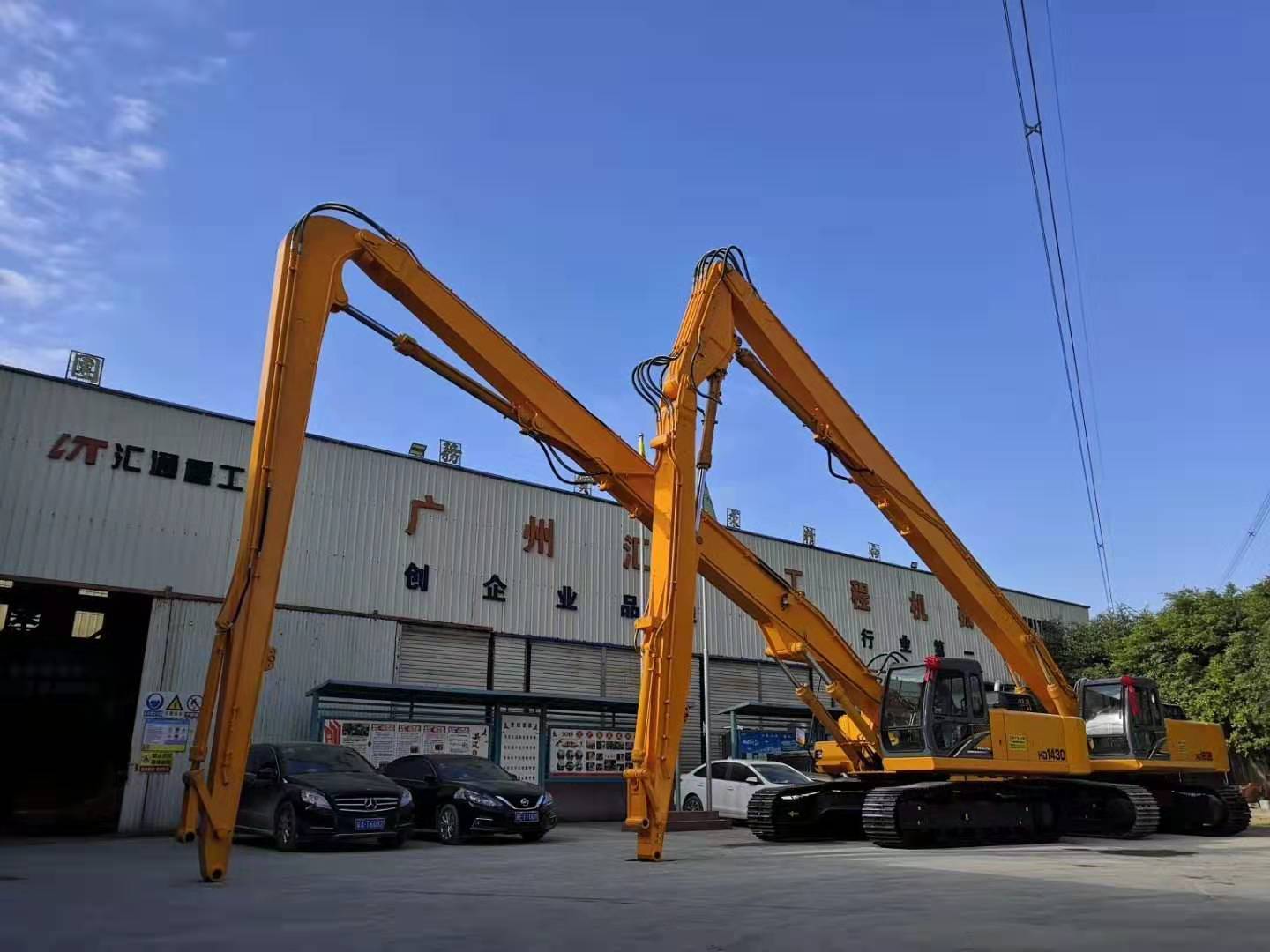 挖掘機(jī)拆樓臂、三段式加長臂、挖掘機(jī)拆樓臂廠家